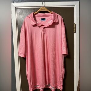 PGA Tour Pink Polo Golf Shirt